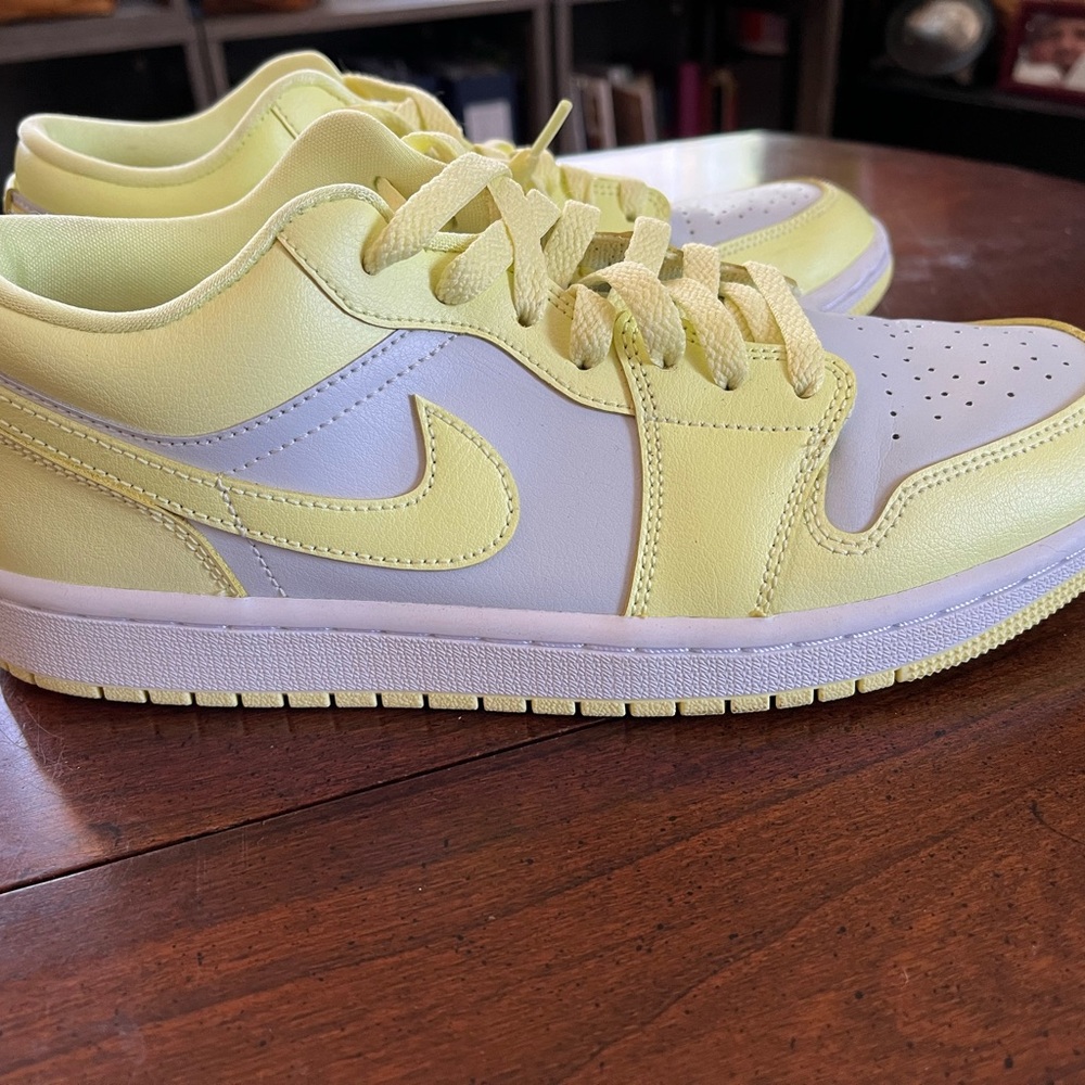 Nike Women’s Athletic Shoes - Light Yellow and White
